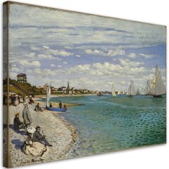 Seinapilt Claude Monet, regatt Sainte'is цена и информация | Картины, живопись | kaup24.ee