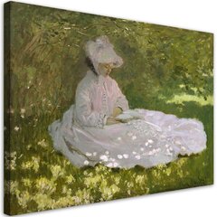 Seinapilt Claude Monet, naist lugemine цена и информация | Картины, живопись | kaup24.ee