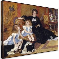Seinapilt Pierre Auguste Renoir, proua Charpentier lastega цена и информация | Картины, живопись | kaup24.ee