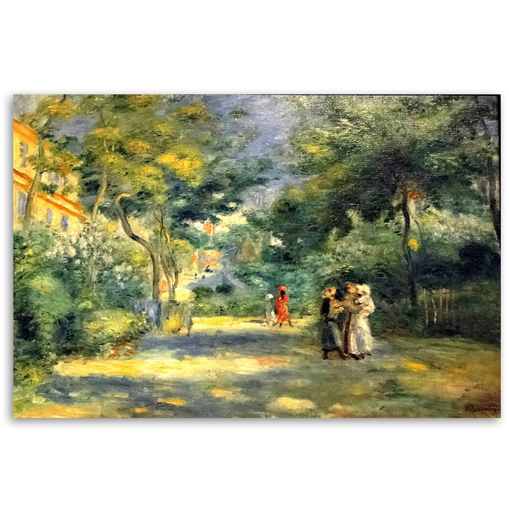 Seinapilt Pierre Auguste Renoir, Montmartre aed hind ja info | Seinapildid | kaup24.ee