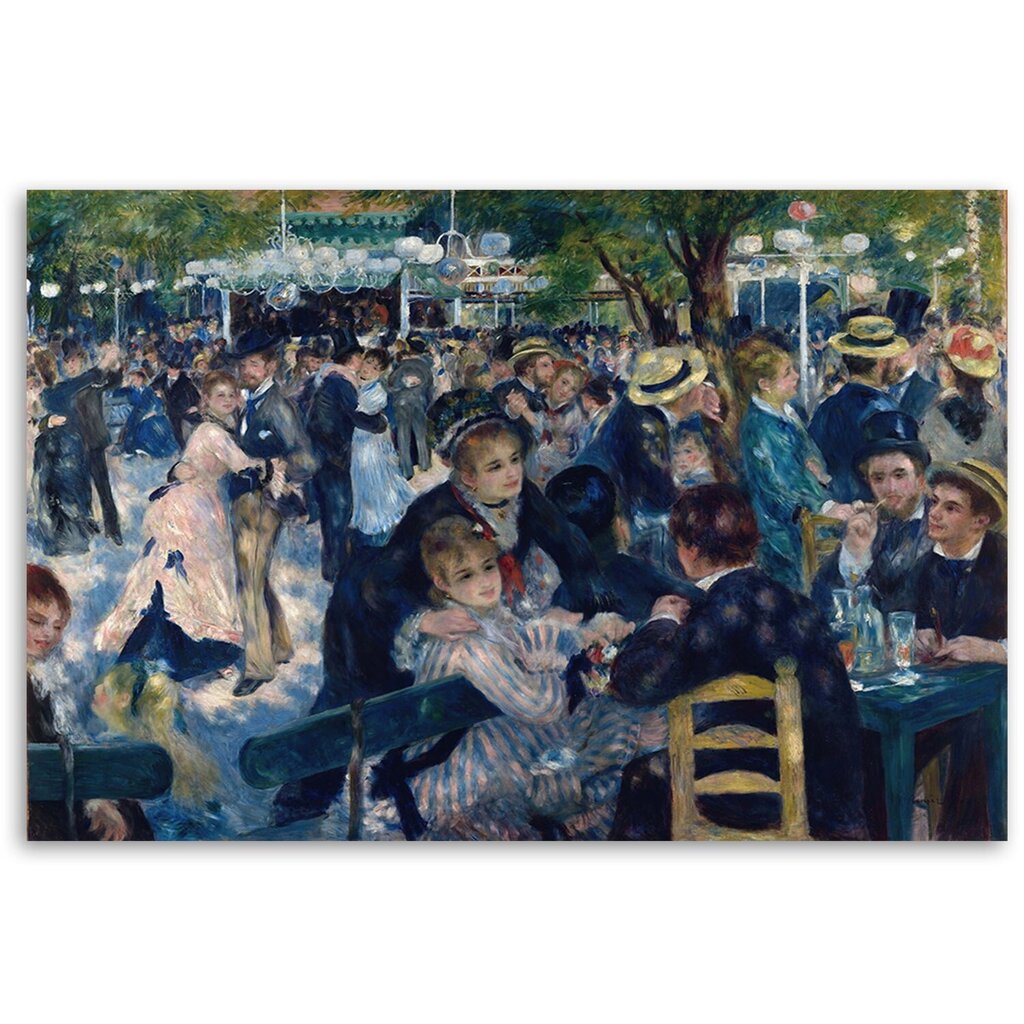 Seinapilt Pierre Auguste Renoir, Dance Mulen de la Galet kohvik цена и информация | Seinapildid | kaup24.ee