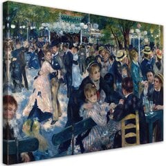 Seinapilt Pierre Auguste Renoir, Dance Mulen de la Galet kohvik цена и информация | Картины, живопись | kaup24.ee
