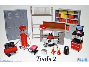 Fujimi - Garage & Tool Series Tools Set 2, 1/24, 11371 hind ja info | Kunstitarbed, voolimise tarvikud | kaup24.ee