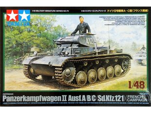 Mudel Tamiya - German Panzerkampfwagen II Ausf. A/B/C (Sd.Kfz. 121) (French Campaign), 1/48, 32570 hind ja info | Klotsid ja konstruktorid | kaup24.ee