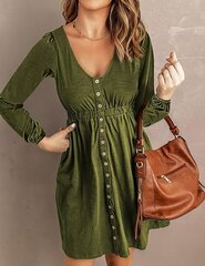 Kleit naistele Anggrek, roheline hind ja info | Kleidid | kaup24.ee