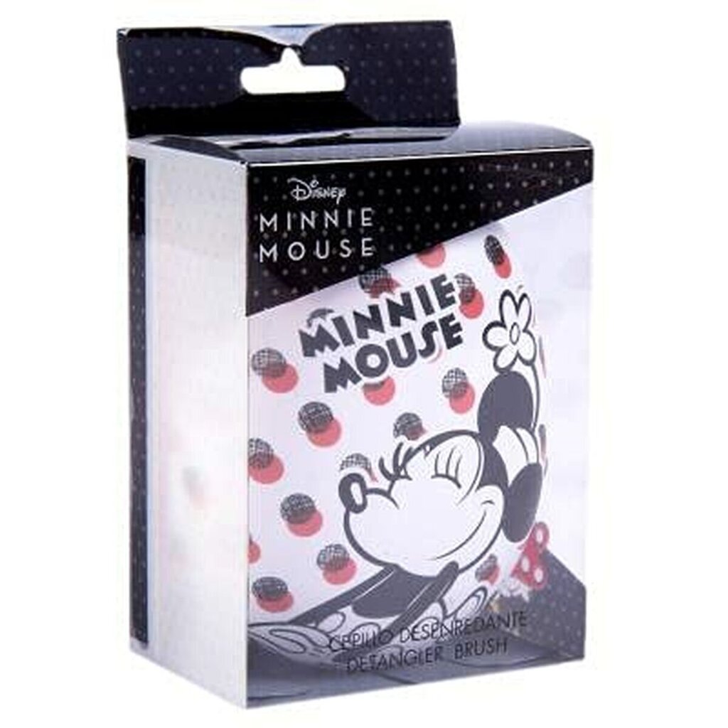 Juuksehari Minnie Mouse, valge hind ja info | Juukseharjad, kammid, juuksuri käärid | kaup24.ee