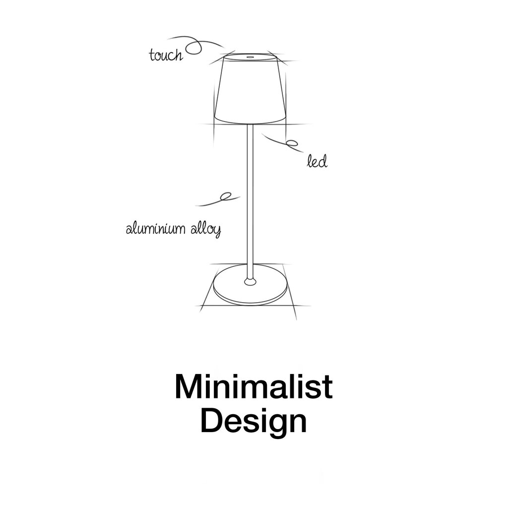 LED- laualamp hind ja info | Laualambid | kaup24.ee