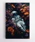 Reproduktsioon Kosmonaut galaktika lillede seas hind ja info | Seinapildid | kaup24.ee