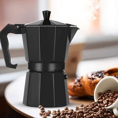 Kohvimasin, must, 300 ml hind ja info | Kohvikannud, teekannud | kaup24.ee