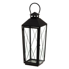 Latern 4Living Tilda, 24.5x24.5x78 cm, must цена и информация | Уличное освещение | kaup24.ee