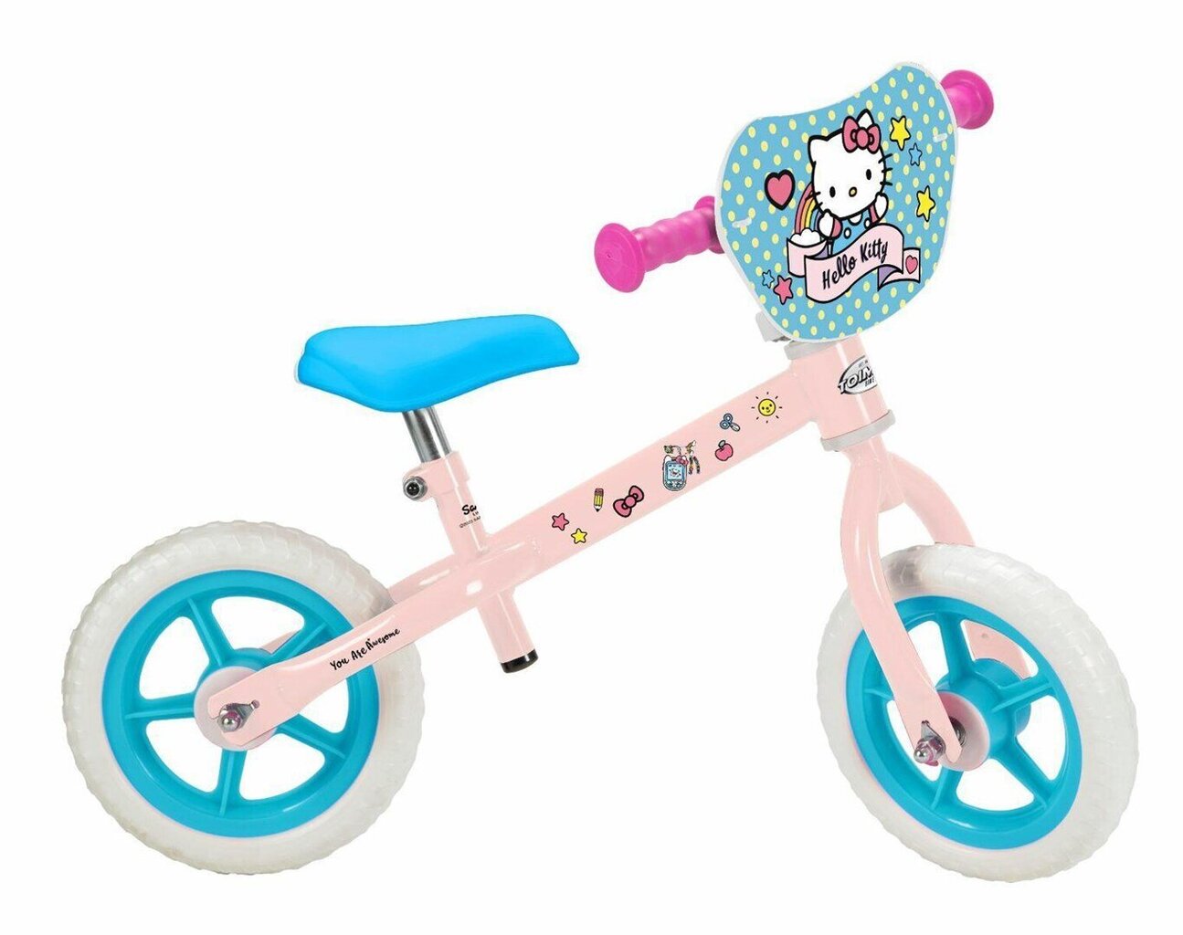 Jalgratas 10" Toimsa TOI149 Hello Kitty, roosa hind ja info | Jooksurattad | kaup24.ee