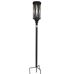 Солнечная лампа FOLKE ww 10lm 180cm черная цена и информация | Уличное освещение | kaup24.ee