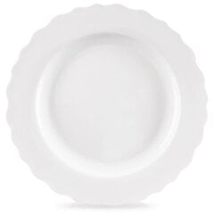 Фарфоровая обеденная тарелка, 24,5 см цена и информация | Посуда, тарелки, обеденные сервизы | kaup24.ee