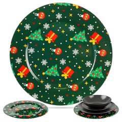 Jõuluteemaline taldrik, 33 cm hind ja info | Lauanõud ja kööginõud | kaup24.ee