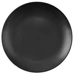 Тарелка, 27.5 см, черная цена и информация | Посуда, тарелки, обеденные сервизы | kaup24.ee