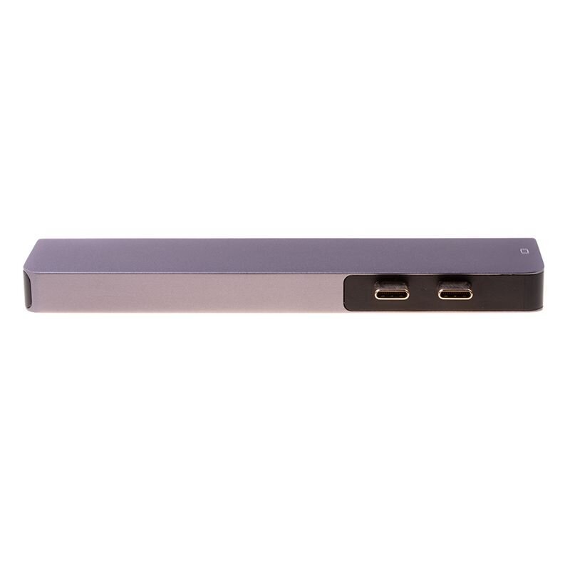 Adapter 7W1 Hub USB -C HDMI 4K SD SD MacBook Pro / Air - Grey цена и информация | USB jagajad, adapterid | kaup24.ee