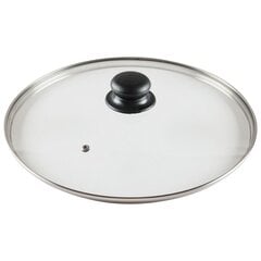 стеклянная крышка, 30 см цена и информация | Cковородки | kaup24.ee
