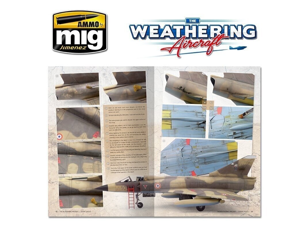 AMMO MIG - The Weathering Aircraft 09. Desert Eagles (English), 5209 цена и информация | Liimitavad mudelid | kaup24.ee