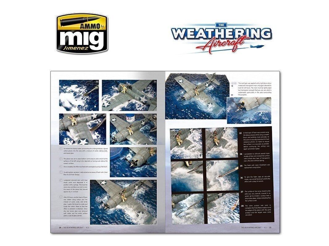 AMMO MIG - The Weathering Aircraft 13. K.O. (English), 5213 цена и информация | Liimitavad mudelid | kaup24.ee