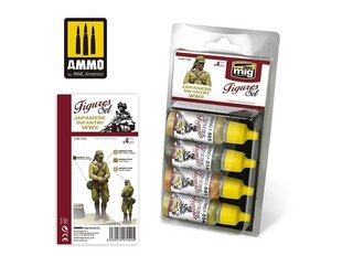 AMMO MIG Akrüül värvikomplekt Japanese Infantry WWII, 7040 hind ja info | Kunstitarbed, voolimise tarvikud | kaup24.ee