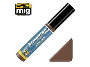 Краска Ammo Mig, эффект старения Medium Brown 1250 цена и информация | Принадлежности для рисования, лепки | kaup24.ee