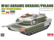 Rye Field Model - M1A1 Abrams Ukraine/Poland 2in1 Limited Edition, 1/35, RFM-5106 hind ja info | Liimitavad mudelid | kaup24.ee