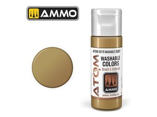 Akrüülvärv Ammo Mig AtomWashable Dust, 20ml, 20178 цена и информация | Принадлежности для рисования, лепки | kaup24.ee