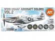 Akrüülvärvide komplekt AK Interactive 3rd generation WWII Usaaf Aircraft Colors Vol.2, AK11733 цена и информация | Kunstitarbed, voolimise tarvikud | kaup24.ee