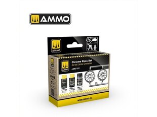 AMMO MIG - Cobra motor Набор акриловых красок Chrome Rims, 7522 цена и информация | Принадлежности для рисования, лепки | kaup24.ee