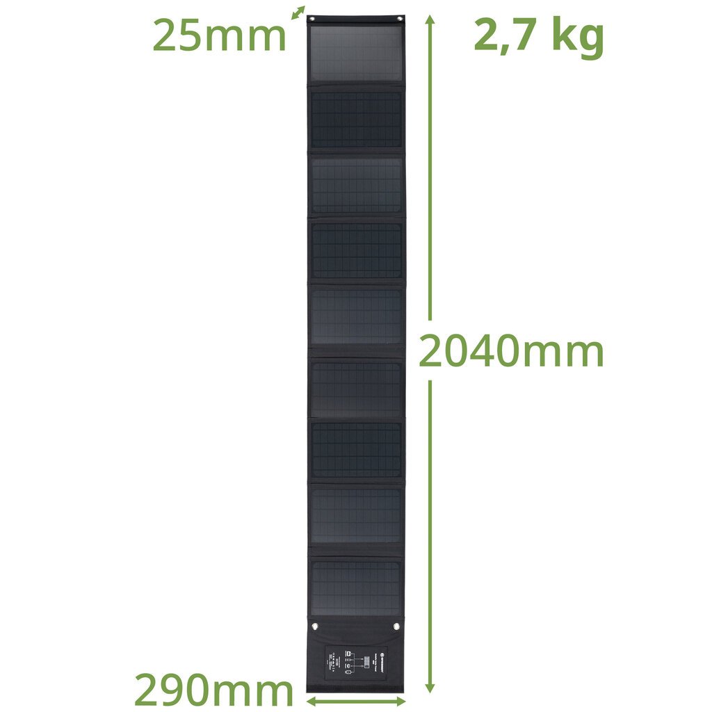 Mobiilne päikeselaadija Bresser hind ja info | Päikeseenergiajaamade osad | kaup24.ee