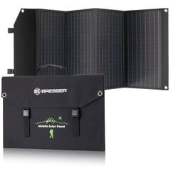 Мобильное солнечное зарядное устройство BRESSER 120 Вт с выходом USB и DC цена и информация | Комплектующие для солнечных электростанций | kaup24.ee