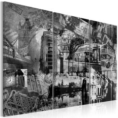 Maal - The essence of London - triptych hind ja info | Seinapildid | kaup24.ee