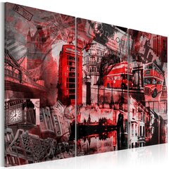 Maal - Red London hind ja info | Seinapildid | kaup24.ee