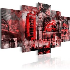 Maal - London collage - 5 pieces цена и информация | Картины, живопись | kaup24.ee