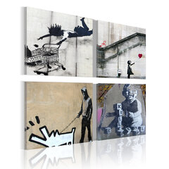 Maal - Banksy - four orginal ideas hind ja info | Seinapildid | kaup24.ee