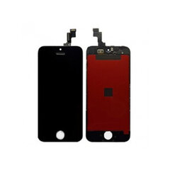 Apple iPhone 5s / SE LCD дисплей с сенсорной панелью и рамкой чёрный (восстановленный) цена и информация | Запчасти для телефонов и инструменты для их ремонта | kaup24.ee