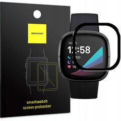 SC Hybrid Glass FitBit Versa Sense – Spacecase цена и информация | Аксессуары для смарт-часов и браслетов | kaup24.ee