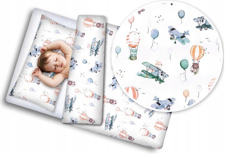 Babymam laste voodipesu komplekt 120x90, 3-osaline hind ja info | Beebide ja laste voodipesu | kaup24.ee