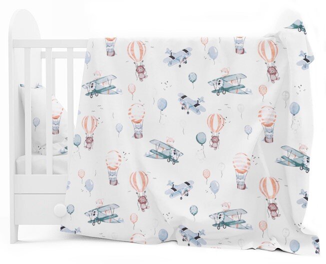 Babymam laste voodipesu komplekt 120x90, 3-osaline hind ja info | Beebide ja laste voodipesu | kaup24.ee