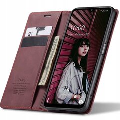 Zaps Wallet Case Galaxy A32 5G Burgundia hind ja info | Telefoni kaaned, ümbrised | kaup24.ee