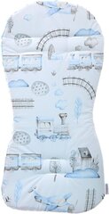 Двусторонний вкладыш в коляску  Babymam, Blue, 71x35 cm цена и информация | Аксессуары для колясок | kaup24.ee