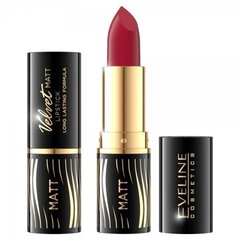 Huulepulk Eveline Cosmetics Velvet Matt 4,2g, 517 цена и информация | Помады, бальзамы, блеск для губ | kaup24.ee