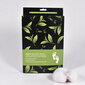 Kooriv jalamask - sokid rohelise teega, 2 paari hind ja info | Kehakreemid, losjoonid | kaup24.ee