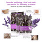 Koorivad jalamask - sokid lavendliga, 2 paari hind ja info | Kehakreemid, losjoonid | kaup24.ee