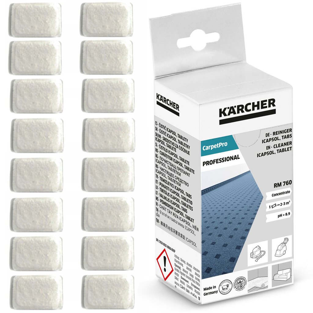 Karcher Puzzi 8/1 + Karcher RM760 цена и информация | Tolmuimejad | kaup24.ee
