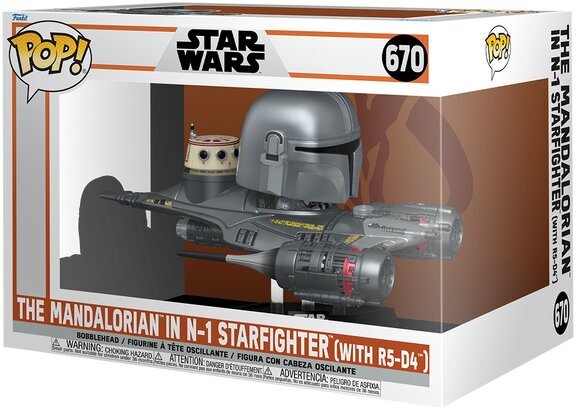 Funko POP! Star Wars The Mandalorian in N-1 Starfighter цена и информация | Fännitooted mänguritele | kaup24.ee