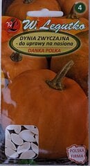 Kõrvitsad Danka Polka W. Legutko цена и информация | Семена овощей, ягод | kaup24.ee