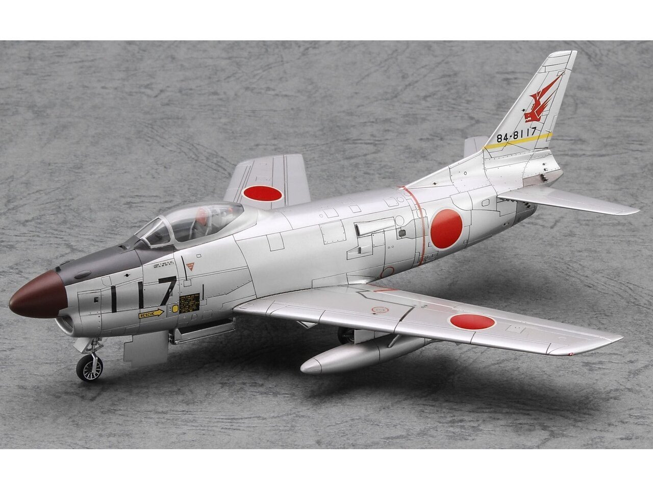 Mudel Hasegawa - North American F-86D Sabre Dog `J.A.S.D.F.´ [J.A.S.D.F. Interceptor], 1/72, 01579 hind ja info | Klotsid ja konstruktorid | kaup24.ee