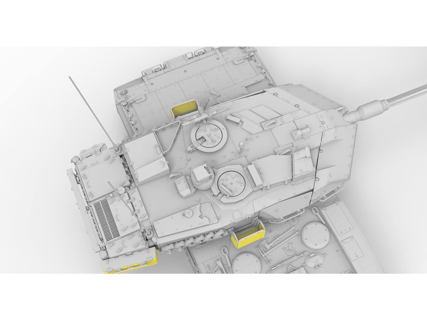 Mudel Border Model - Leopard 2 A7V, 1/35, BT-040 цена и информация | Klotsid ja konstruktorid | kaup24.ee