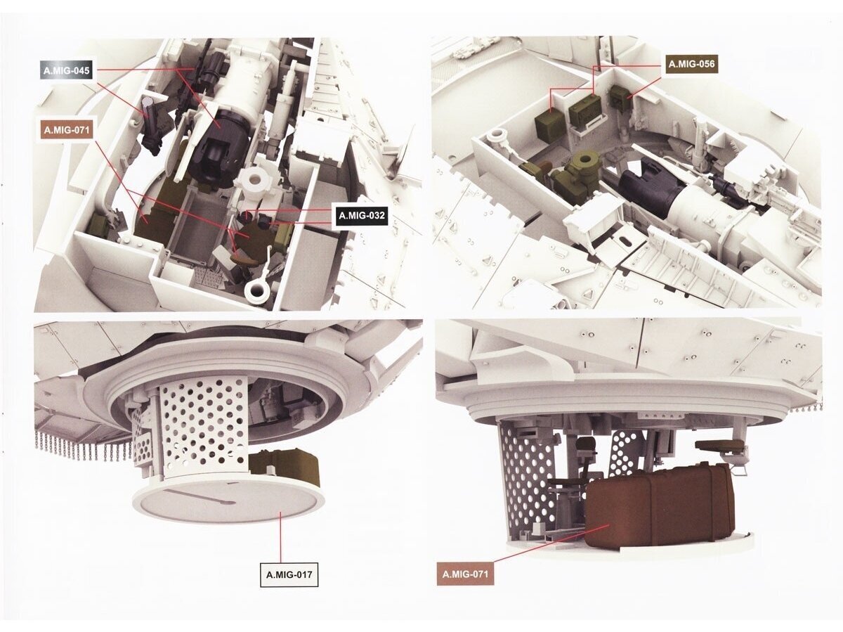 Mudel Israel Merkava Mk.2D with full interior, 1/35, BT-037 hind ja info | Klotsid ja konstruktorid | kaup24.ee